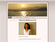 Tablet Screenshot of myrnarabinowitz.com